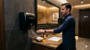 black hand dryers